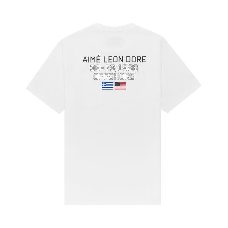 Aimé Leon Dore 38-GS Offshore T-Shirt White