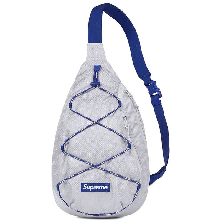 Supreme Sling Bag Silver
