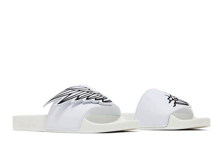 Jeremy Scott x adidas Adilette Wings Slide Monogram