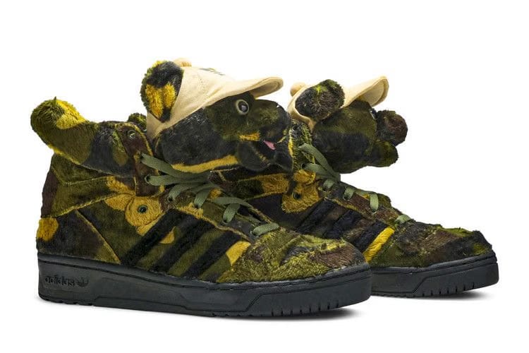 Adidas Jeremy Scott Camo Bear