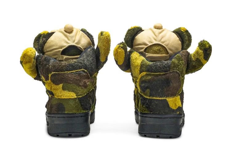 Adidas Jeremy Scott Camo Bear