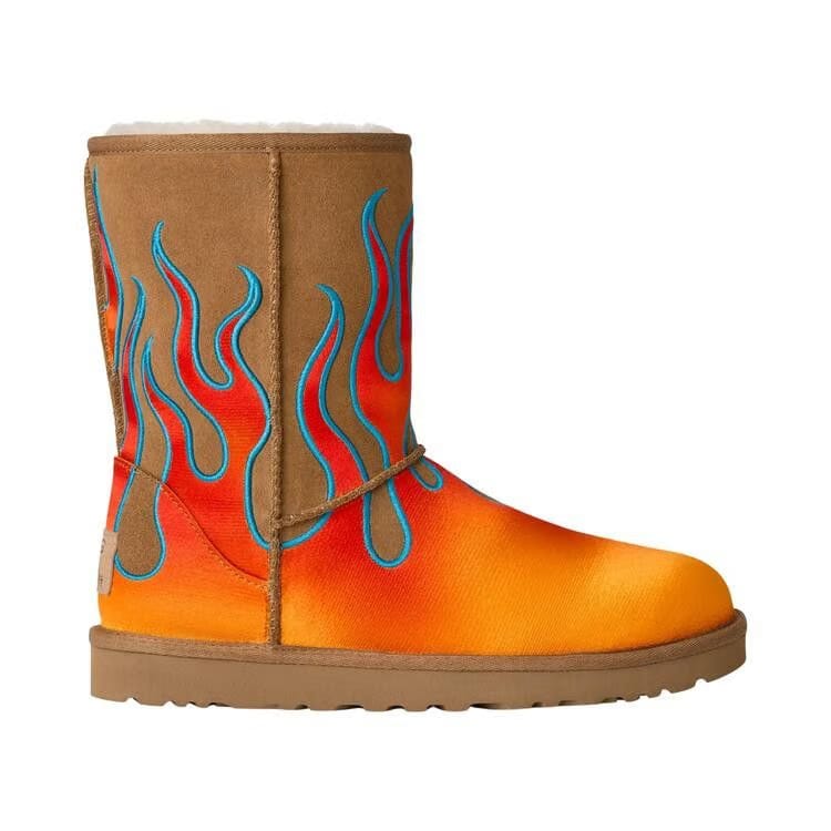 Jeremy Scott x UGG Classic Short Flame