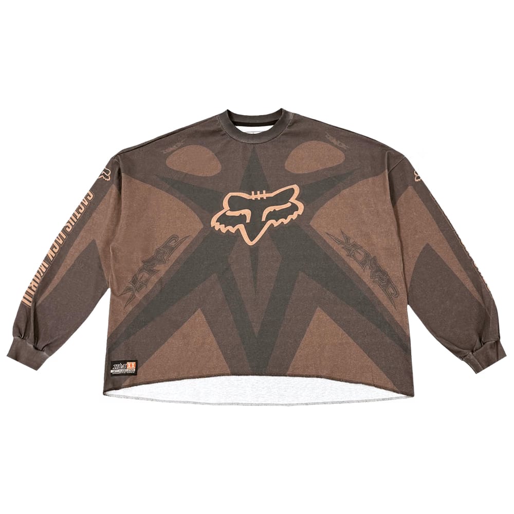 Cactus Jack by Travis Scott x Fox Racing Jersey I Brown