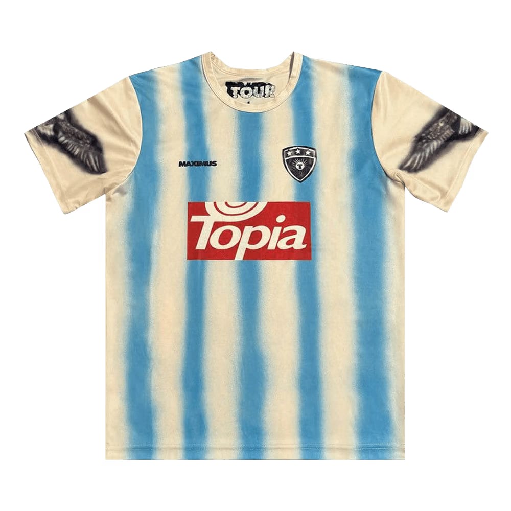 Cactus Jack by Travis Scott Argentina Soccer Jersey White/Blue