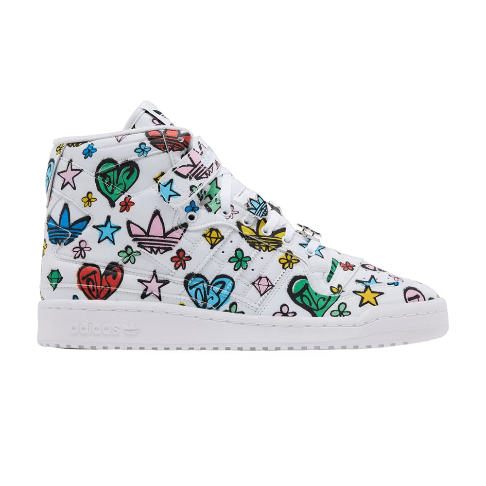 Adidas Forum 84 Hi Jeremy Scott Monogram Graffiti