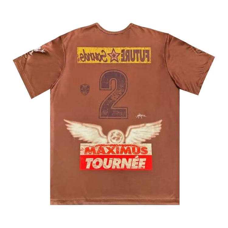 Cactus Jack by Travis Scott Circus Maximus Soccer Jersey Brown