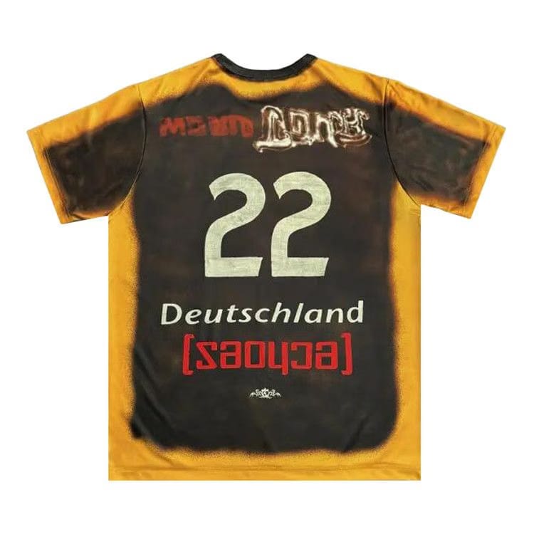 Cactus Jack by Travis Scott Germany Soccer Jersey Yellow