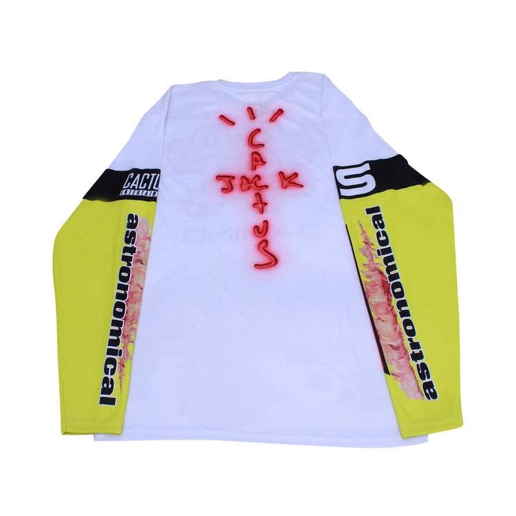 Cactus Jack by Travis Scott The Scotts Gaming II Long-Sleeve Jersey White