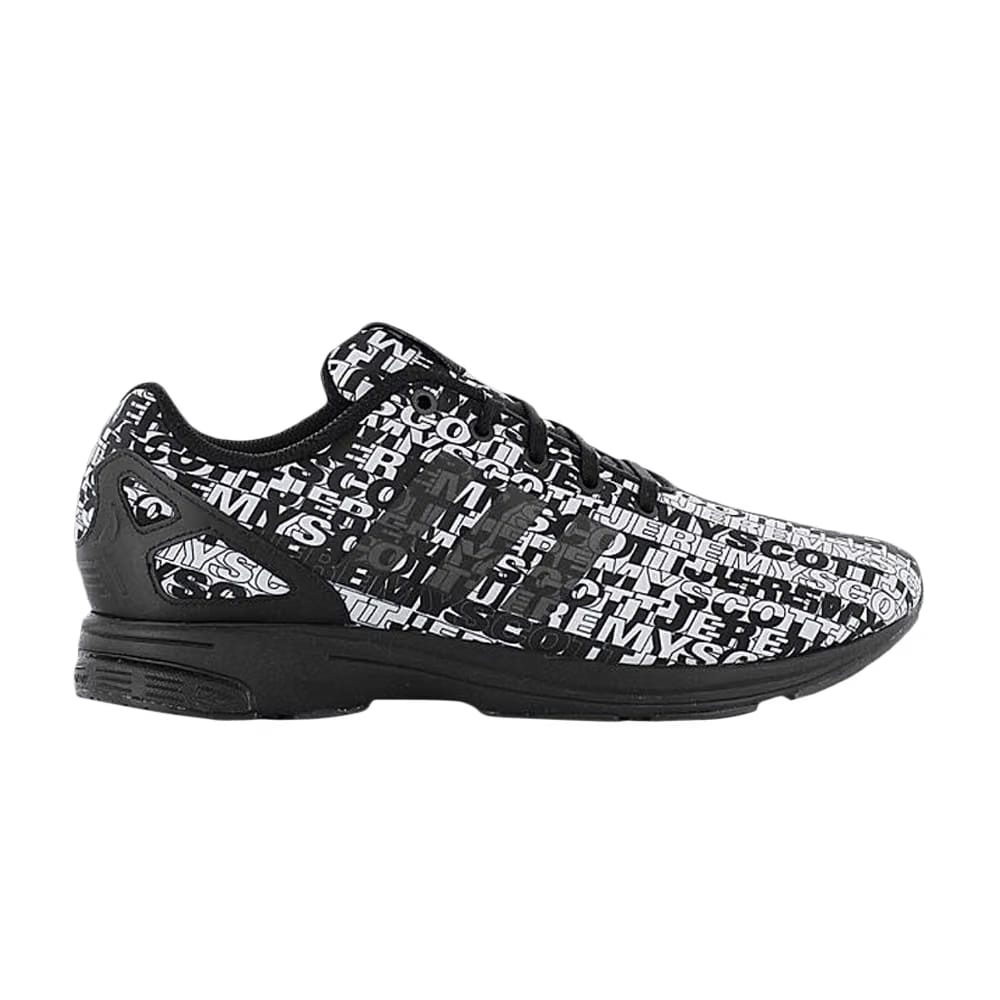 Jeremy Scott x adidas ZX Flux Tech Logo - Black