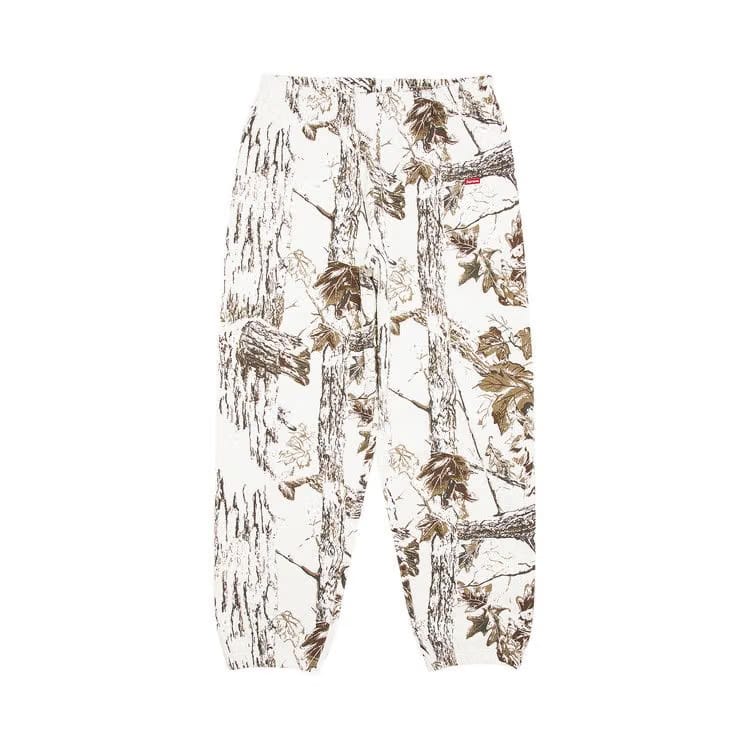 Supreme Small Box Sweatpant Snow Camo