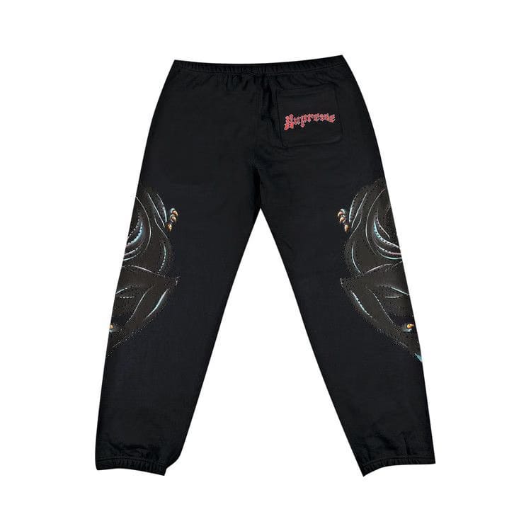 Supreme Panther Sweatpant Black