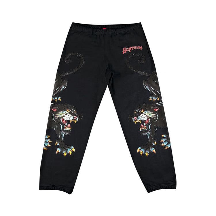 Supreme Panther Sweatpant Black