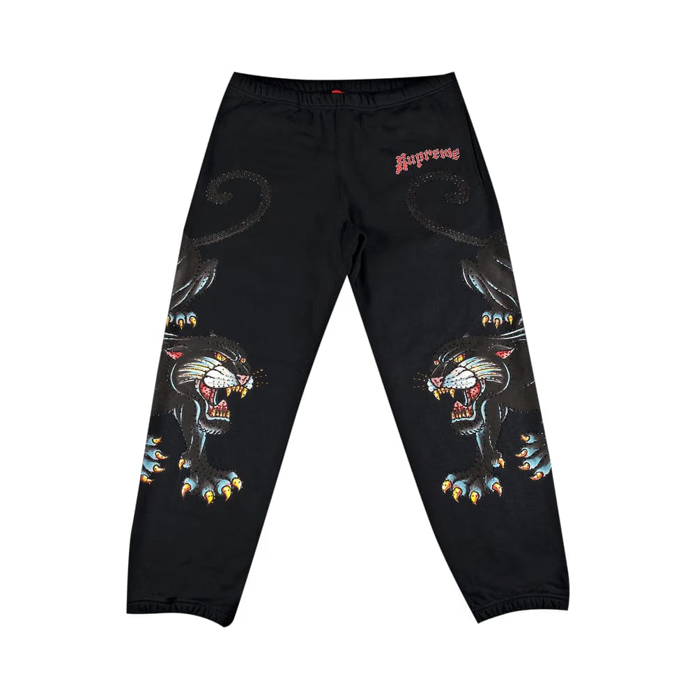Supreme Panther Sweatpant Black