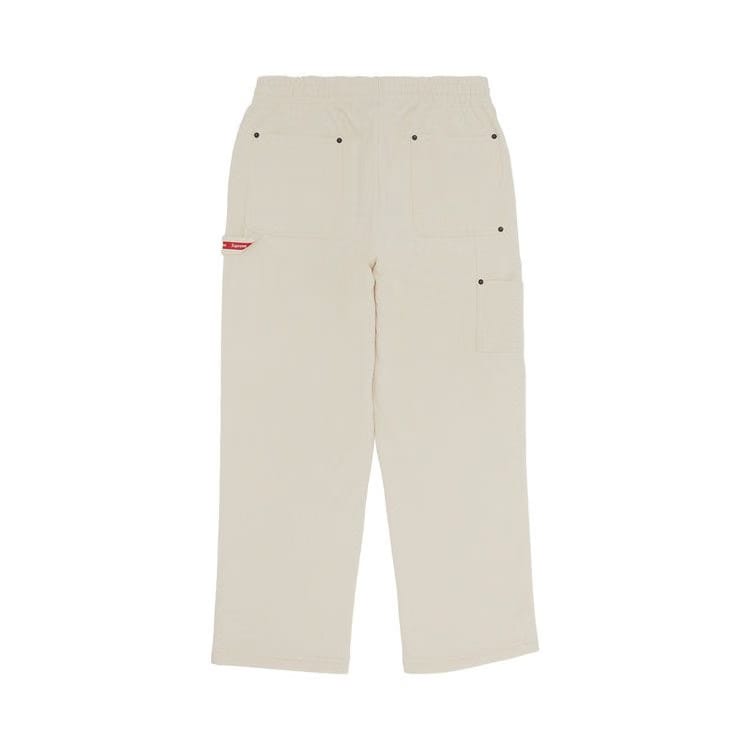 Supreme Double Knee Painter Sweatpant Natural