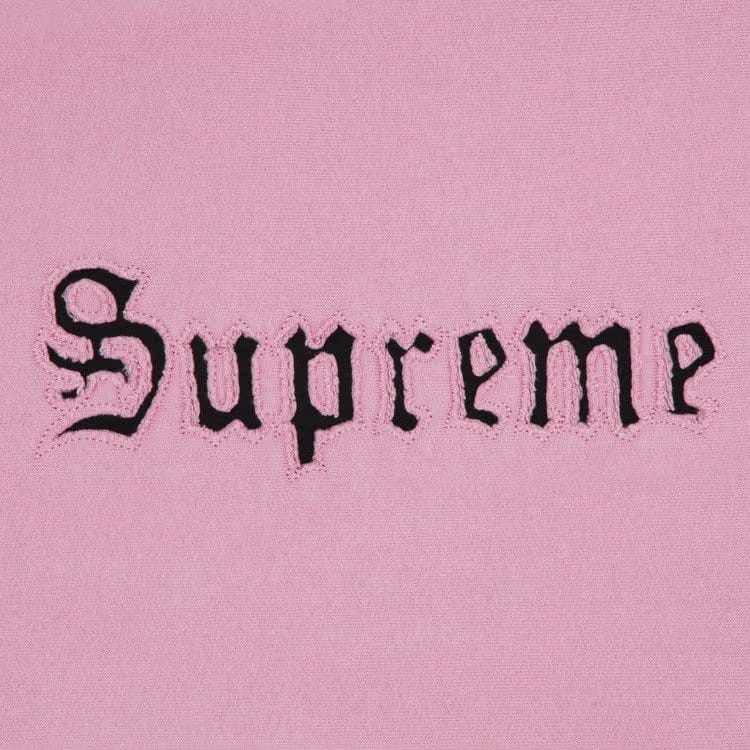 Supreme Contrast Cutout Sweatpant Pink