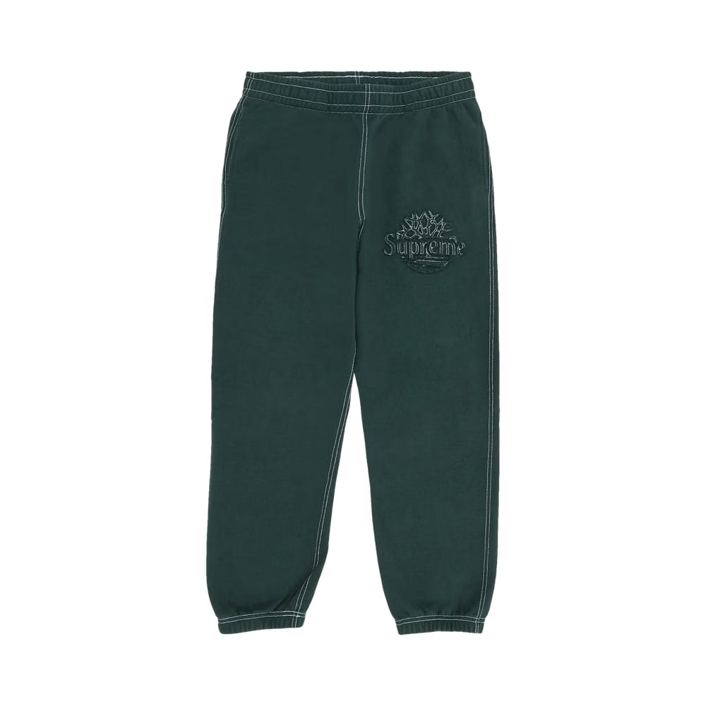 Supreme x Timberland Sweatpant Dark Green