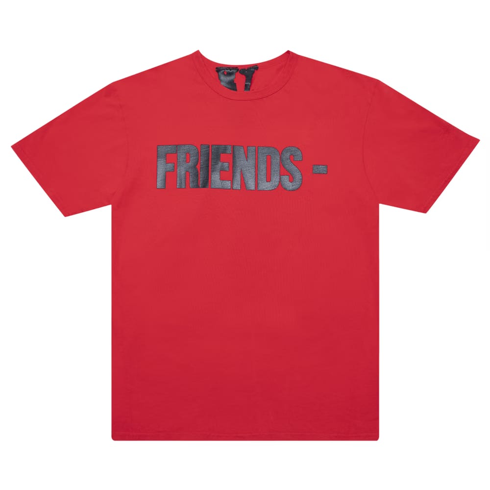 Vlone Friends T-Shirt Red/Black