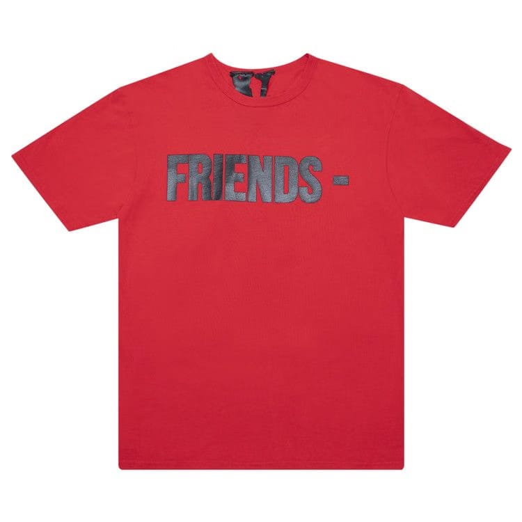 Vlone Friends T-Shirt Red/Black