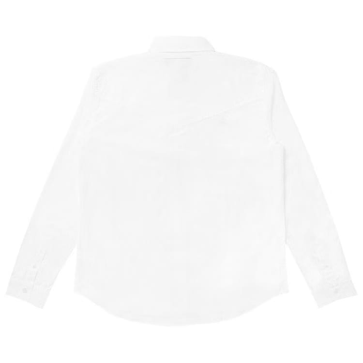 Vlone Long-Sleeve Button Up White/Red