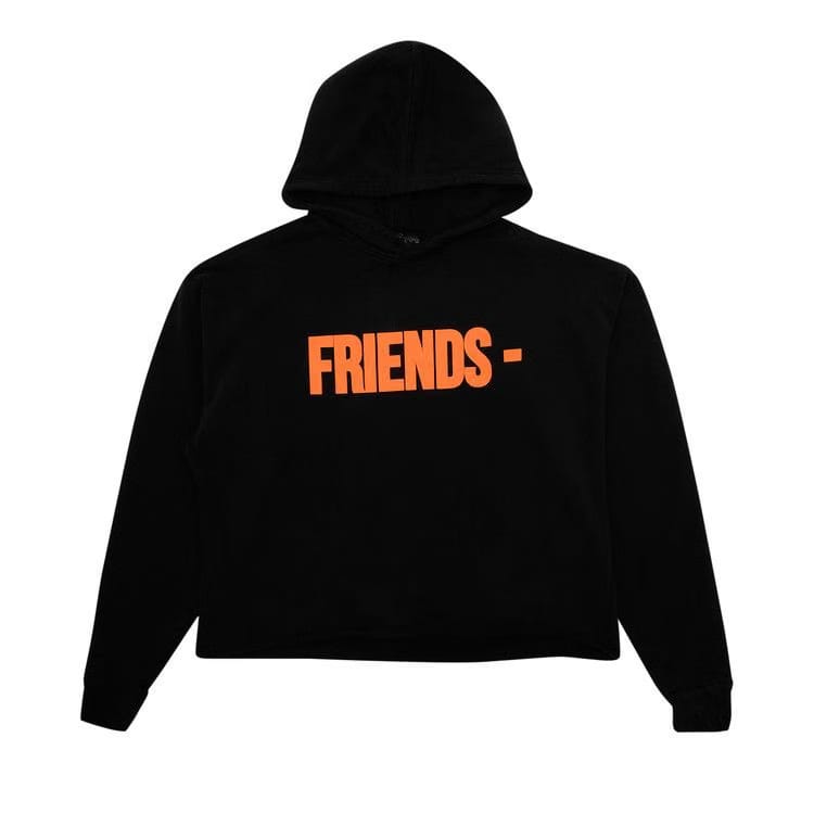 Vlone Friends Hoodie Black/Orange