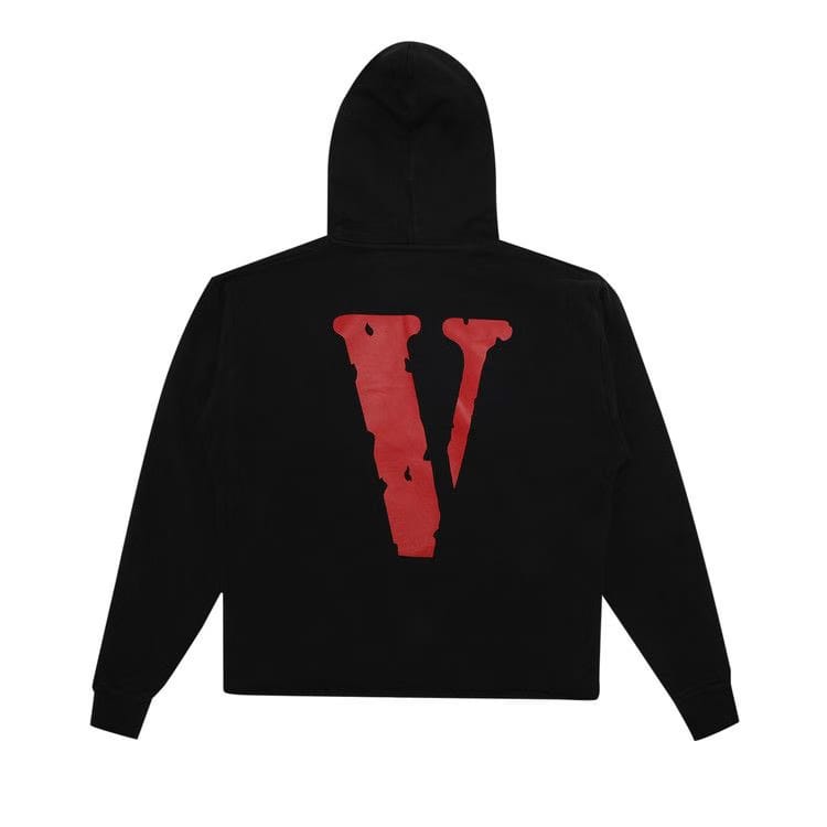 Vlone Friends Hoodie Black/Red