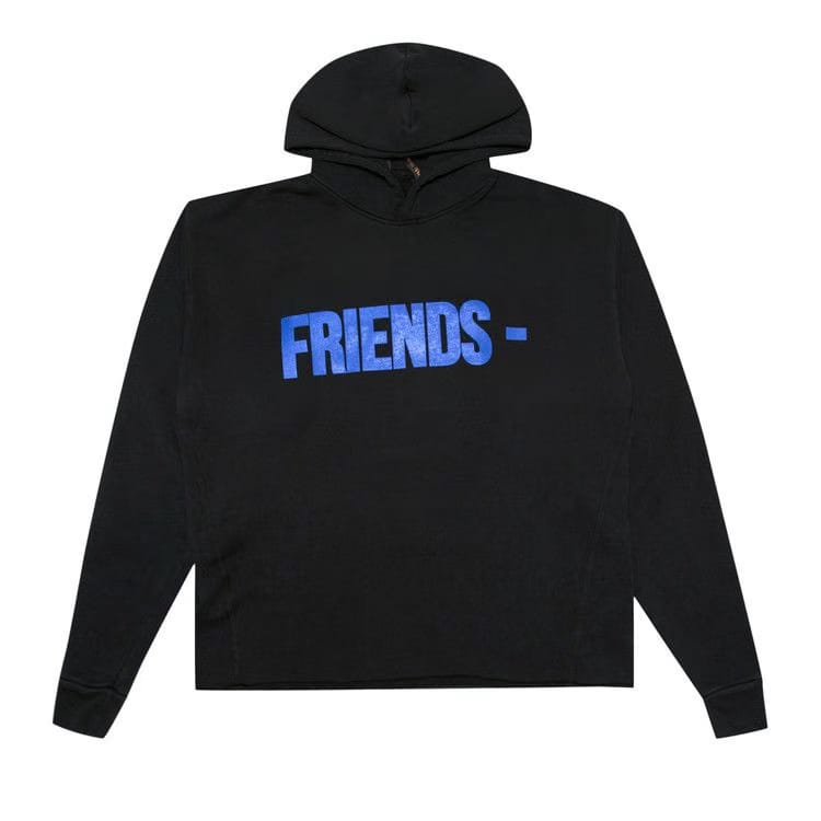 Vlone Friends Hoodie Black/Blue
