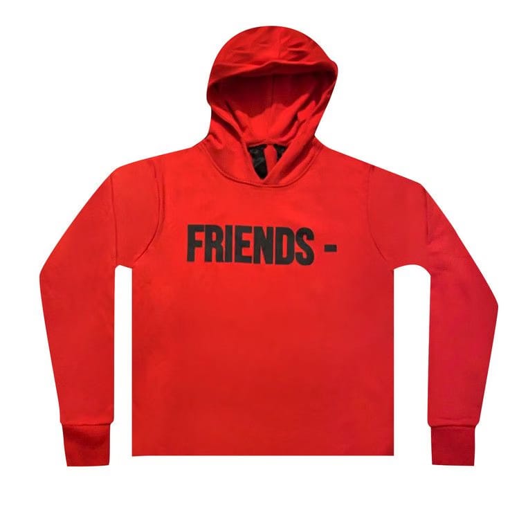 Vlone Friends Hoodie Red/Black
