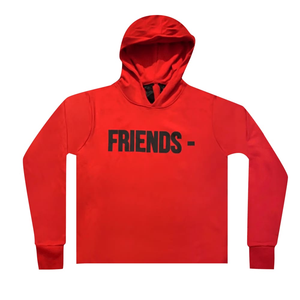 Vlone Friends Hoodie Red/Black