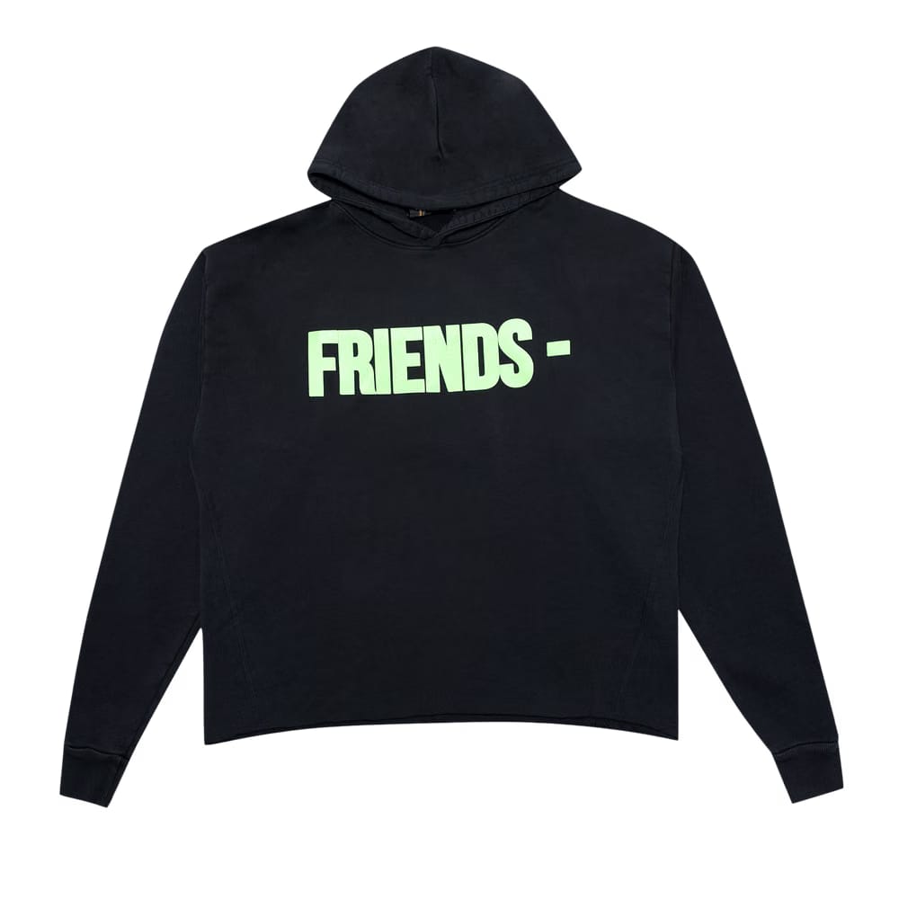 Vlone Friends Hoodie Black/Green
