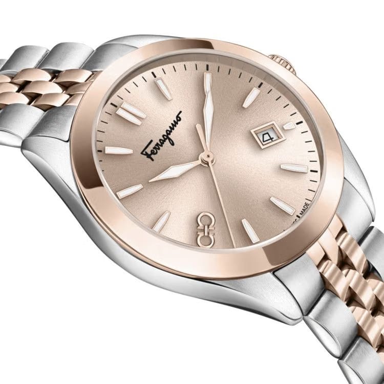 Ferragamo Classic Bracelet Watch Two-Tone