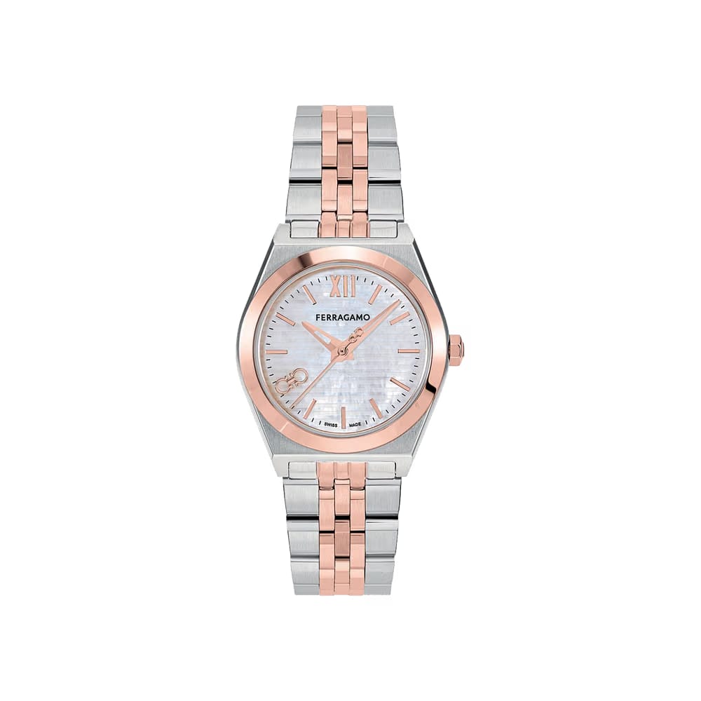 Ferragamo Vega New Bracelet Watch Two-Tone