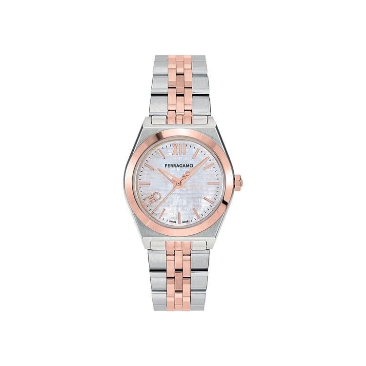 Ferragamo Vega New Bracelet Watch Two-Tone