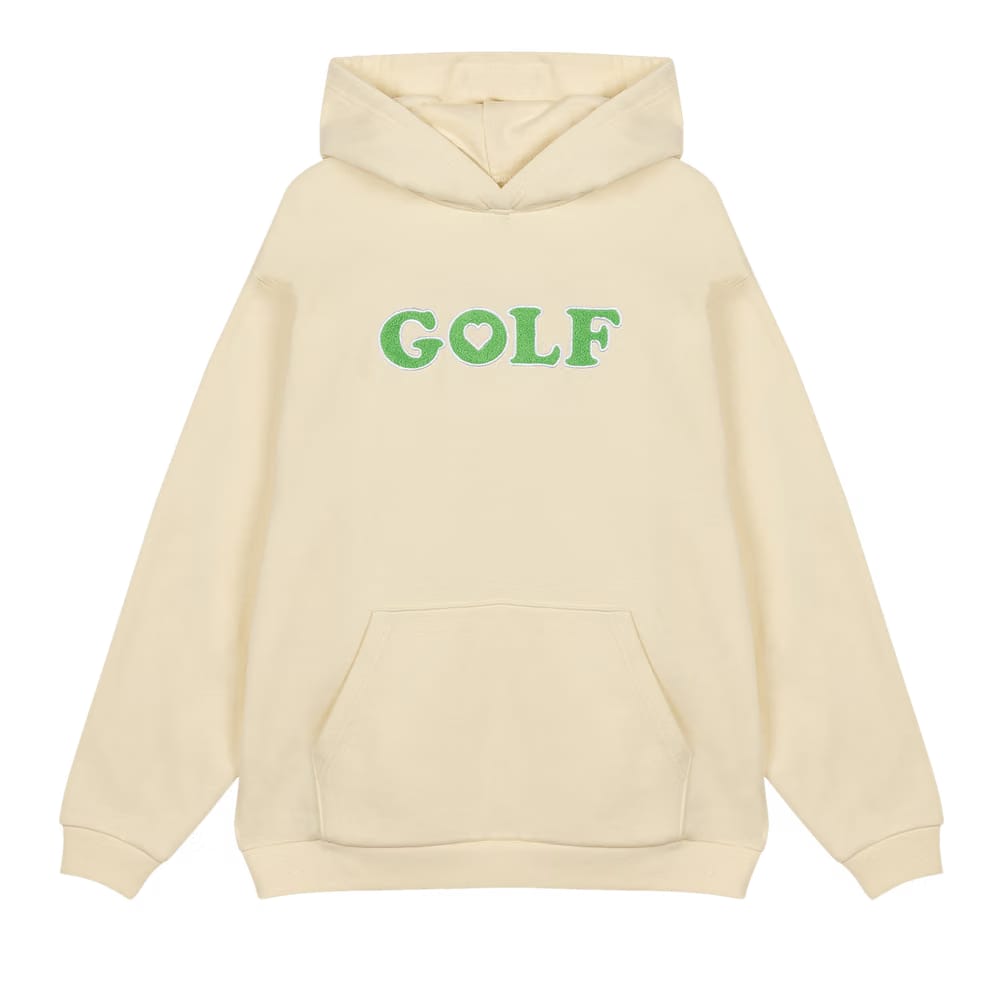 GOLF WANG The Feeling Hoodie Cream/Green