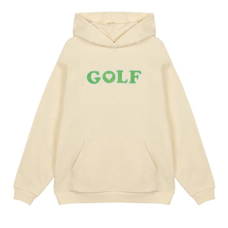 GOLF WANG The Feeling Hoodie Cream/Green
