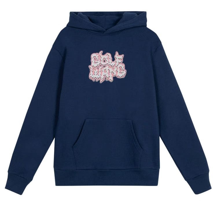 GOLF WANG Fear Hoodie Navy Blue
