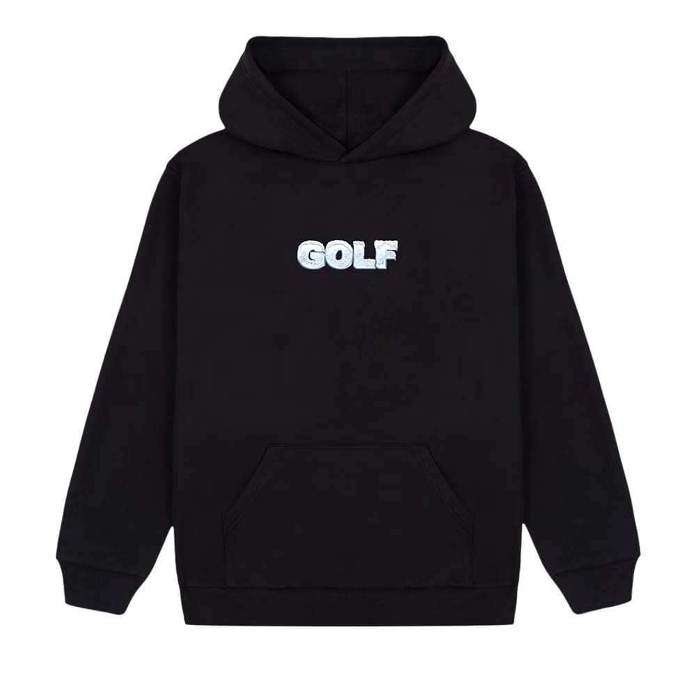 GOLF WANG Ice Logo Hoodie Black
