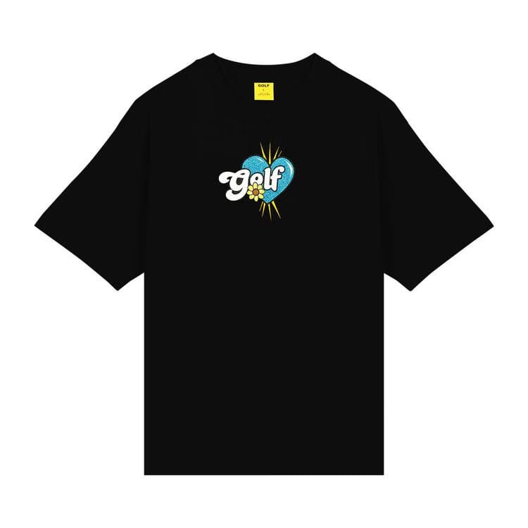 GOLF WANG Romeo Glitter T-Shirt Black