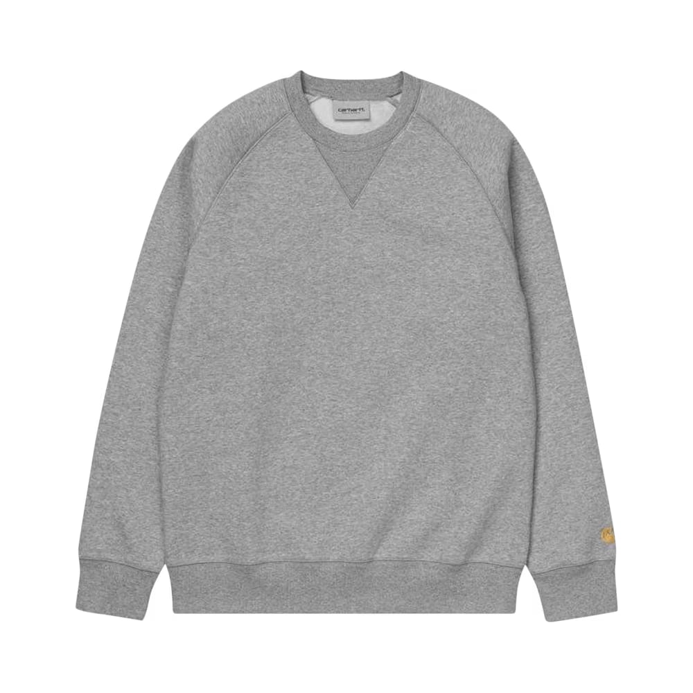 Carhartt WIP Chase Sweatshirt Grey Heather/Gold