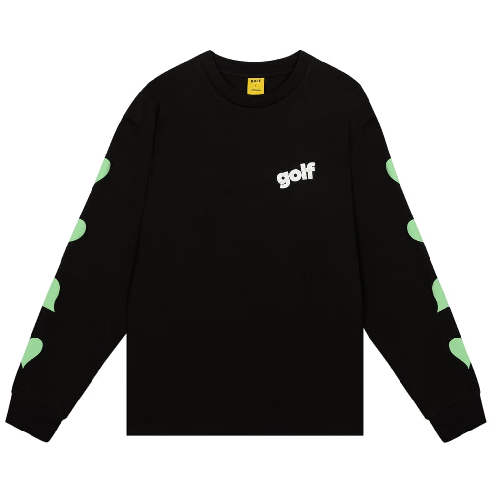 GOLF WANG Crush Long-Sleeve T-Shirt Black