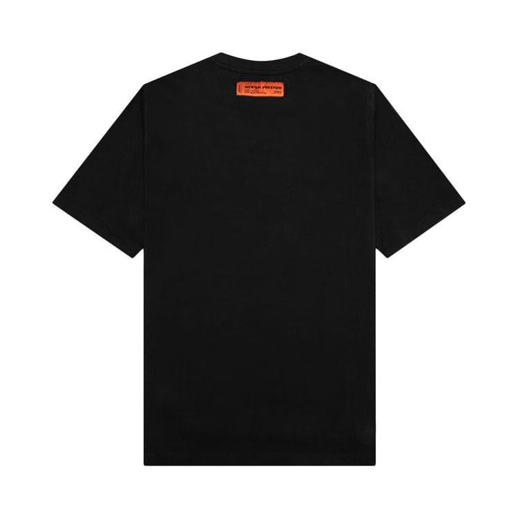 Heron Preston Emblem Shorts-Sleeve T-Shirt Black/White