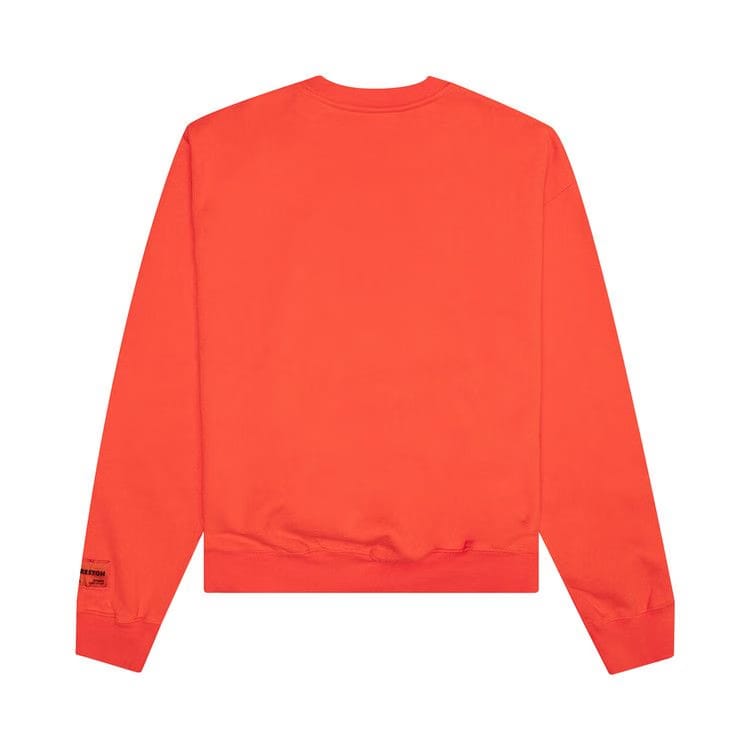 Heron Preston Logo Print Long-Sleeve Sweatshirt Orange/Black