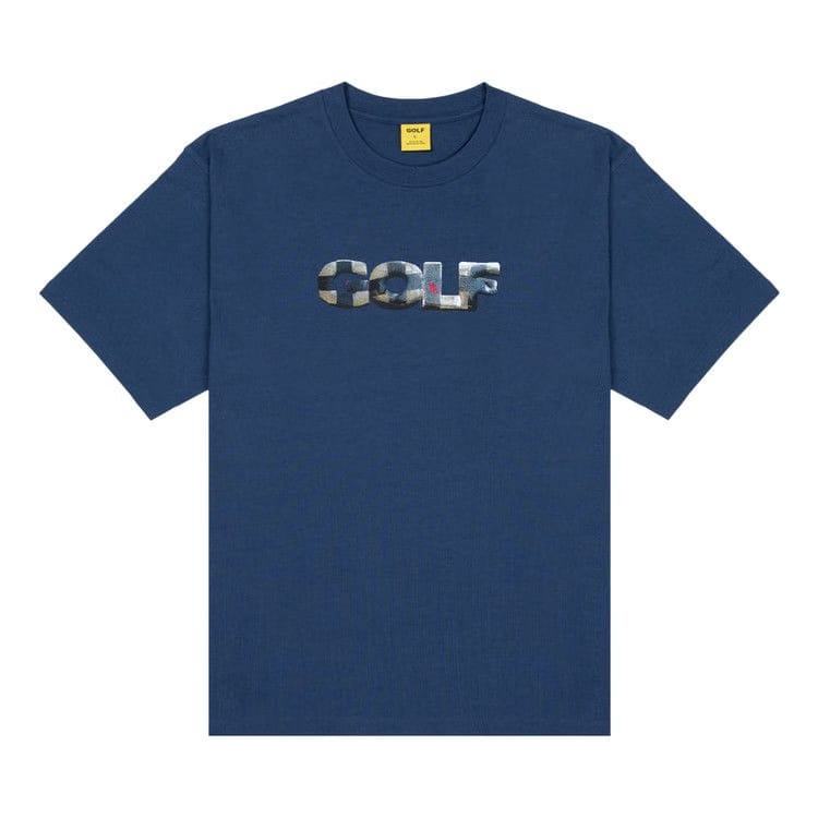 GOLF WANG Bricks T-Shirt Navy