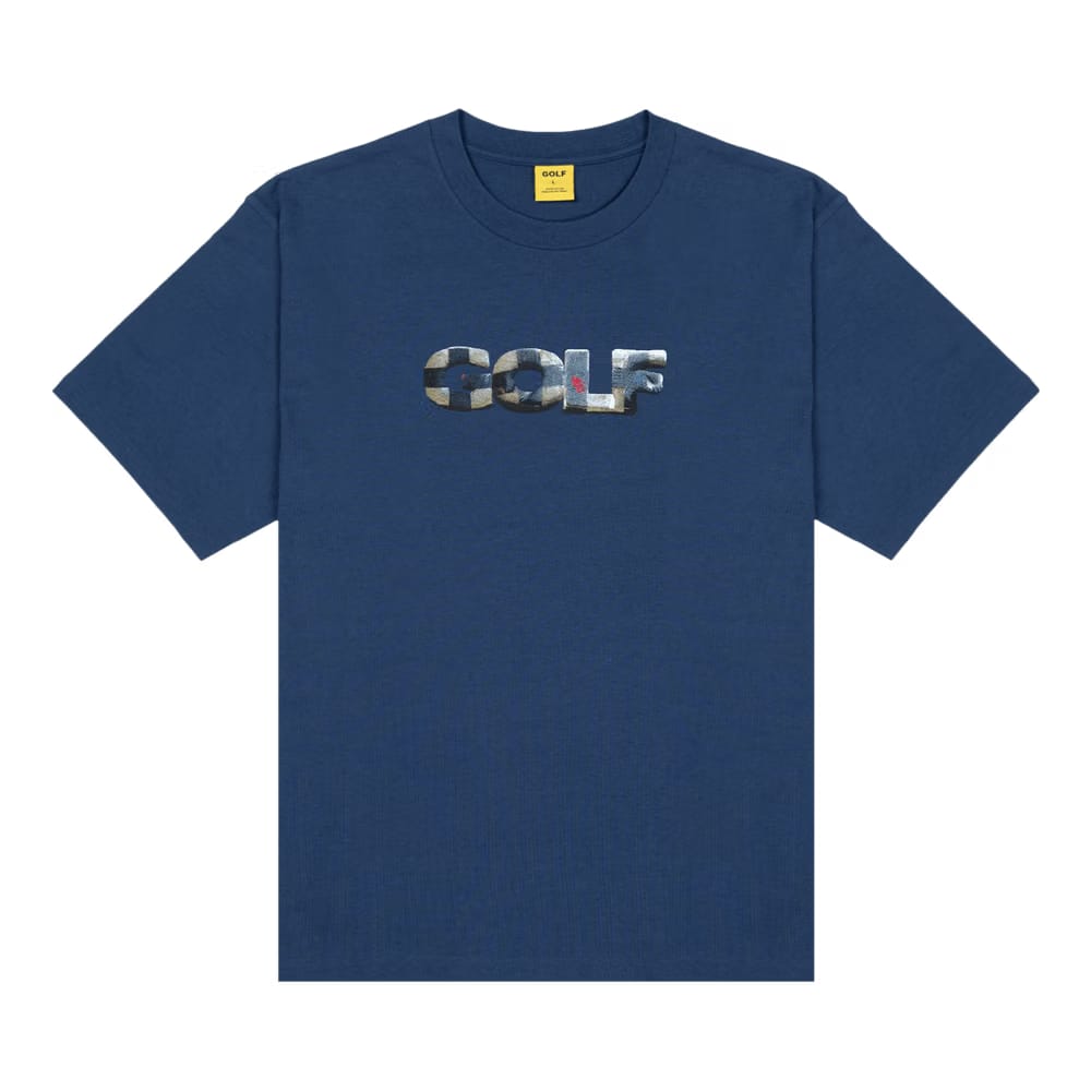 GOLF WANG Bricks T-Shirt Navy