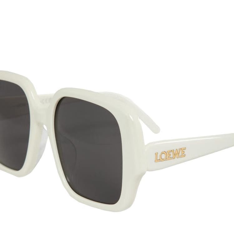 Loewe Slim Sunglasses Ivory/Smoke