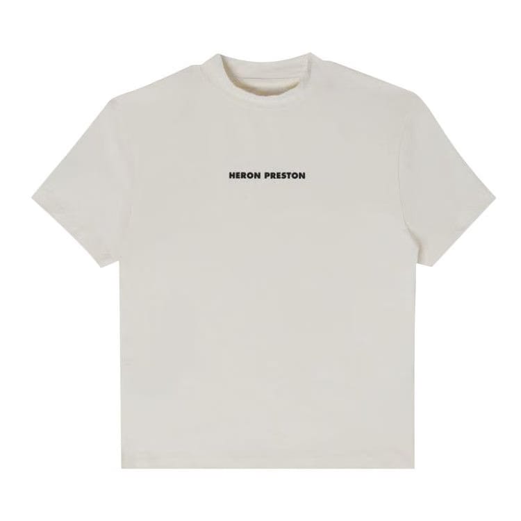 Heron Preston Shorts-Sleeve Baby T-Shirt White/Black