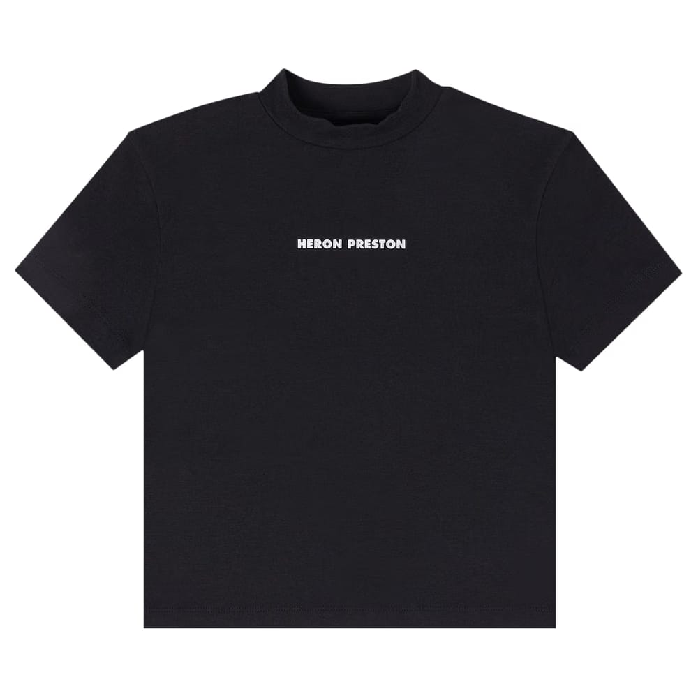 Heron Preston Shorts-Sleeve Baby T-Shirt Black/White