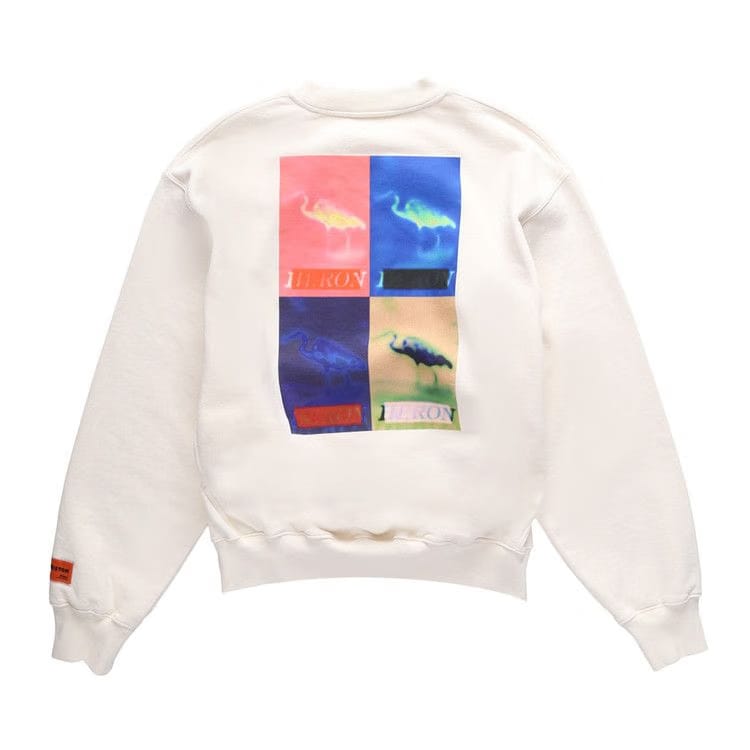Heron Preston Heron Censored Crew White/Multicolor
