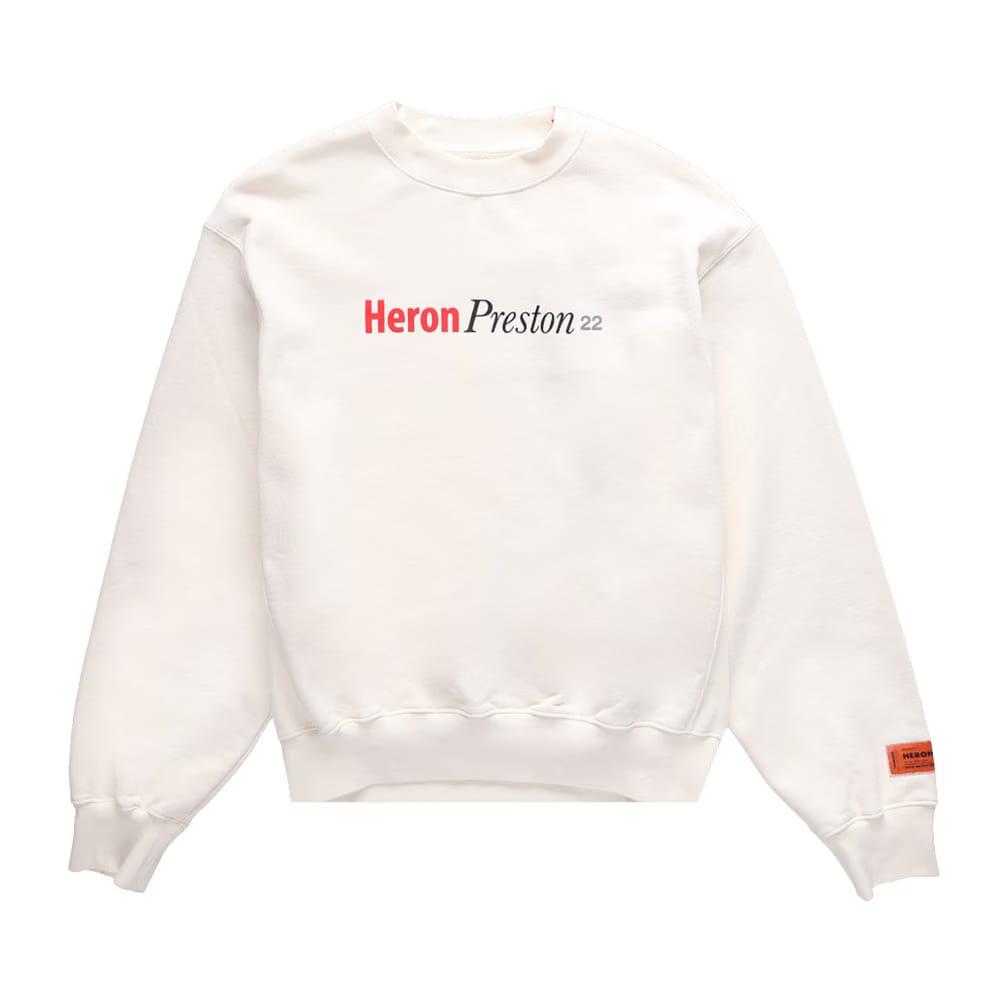 Heron Preston Heron Censored Crew White/Multicolor