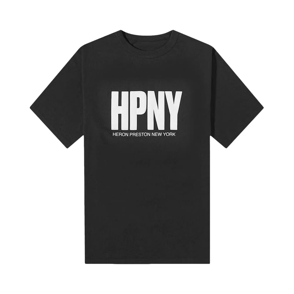 Heron Preston Shorts-Sleeve T-Shirt Black/White