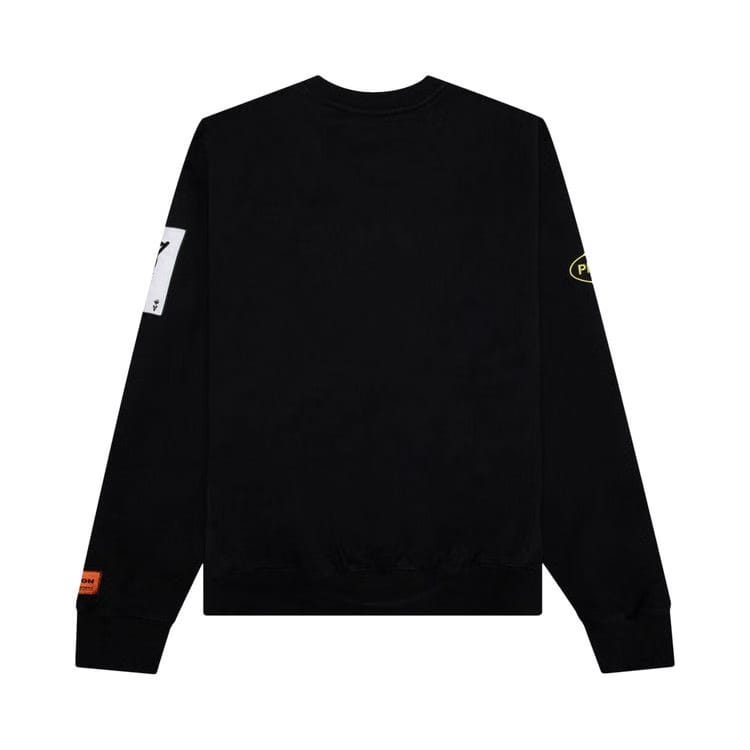 Heron Preston Preston Racing Crewneck Black/White